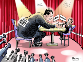 CHINA-TAIWAN SUMMIT by Paresh Nath