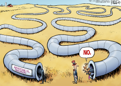 KEYSTONE REJECTION by Nate Beeler