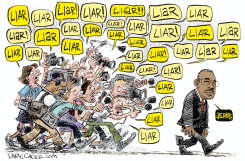 BEN CARSON AND THE MEDIA by Daryl Cagle