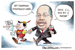 BEN CARSON TALL TALES by Dave Granlund