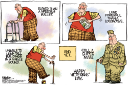 VETERANS DAY by Rick McKee