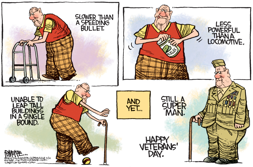  VETERANS DAY by Rick McKee