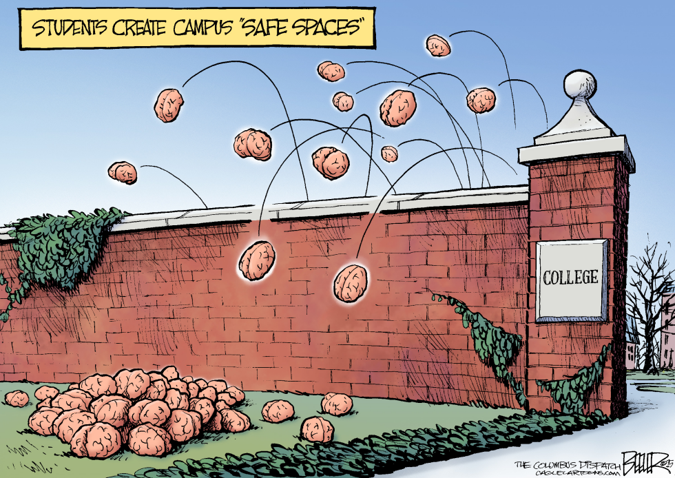  COLLEGE PROTESTS by Nate Beeler