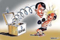 BURMA ELECTION by Sabir Nazar