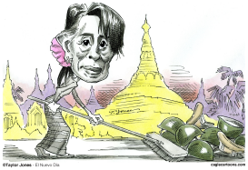 AUNG SAN SUU KYI by Taylor Jones