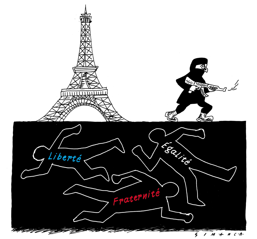  ATAQUE TERRORISTA EN PARIS by Osmani Simanca