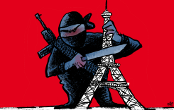 TERROR IN PARIS by Kap