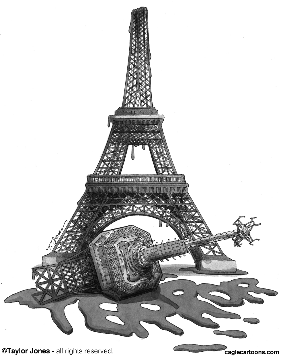  PARIS UNDER SIEGE by Taylor Jones