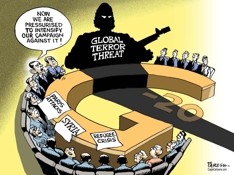  G-20 SUMMIT AND TERROR by Paresh Nath