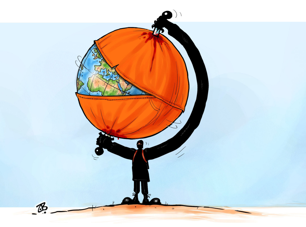  GLOBAL ISIS by Emad Hajjaj