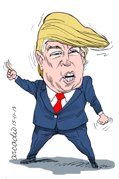 DONALD TRUMP USA by Arcadio Esquivel