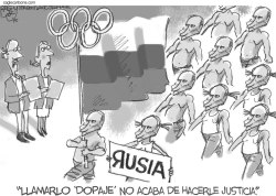 DOPAJE PUTIN by Pat Bagley