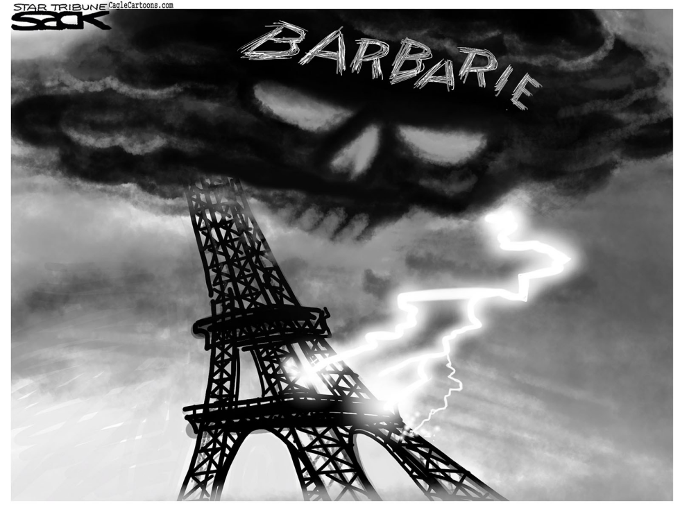  TERROR SOBRE PARIS by Steve Sack