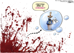 OBAMA BUBBLE by Nate Beeler