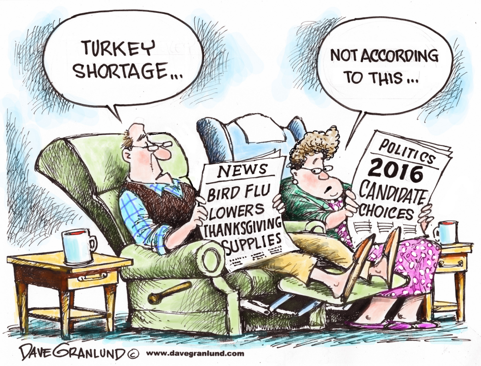  TURKEY SHORTAGE by Dave Granlund