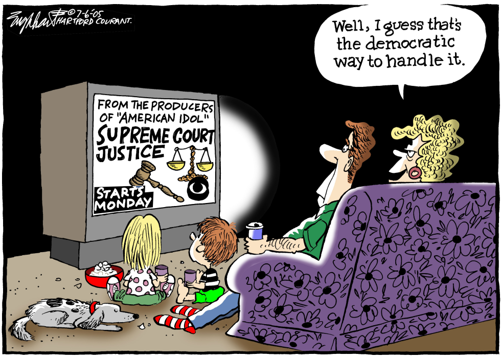  THE SUPREME SHOW by Bob Englehart