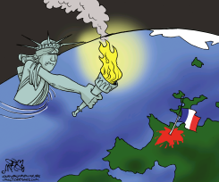 LIBERTAD A FRANCIA  by Gary McCoy