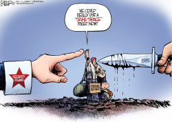 SYRIAN REFUGEES by Nate Beeler