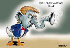 DONALD TRUMP by Sabir Nazar