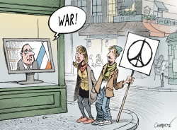 WAR AND PEACE by Patrick Chappatte