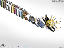 MUSLIMS IN FRANCE by Osama Hajjaj