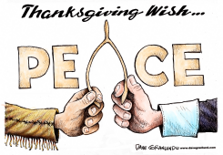 THANKSGIVING WISH by Dave Granlund