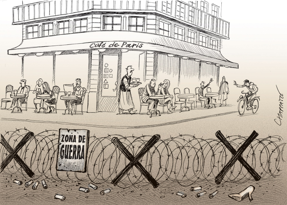  LAS SECUELAS by Patrick Chappatte