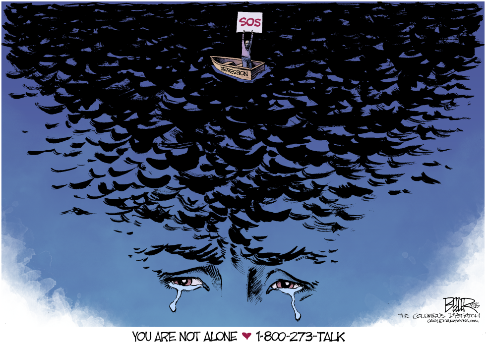  DEPRESSION by Nate Beeler