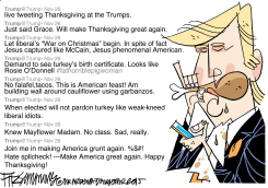 TRUMPSGIVING by David Fitzsimmons