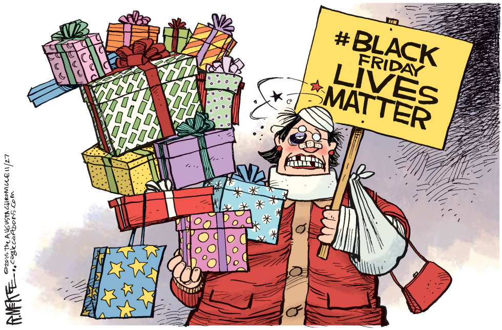  BLACK FRIDAY LIVES MATTER by Rick McKee