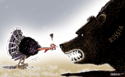 RUSSIA VS TURKEY by Sabir Nazar