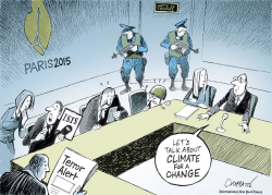 PARIS CLIMATE CONFERENCE by Patrick Chappatte