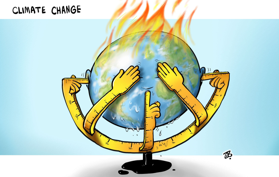  CLIMATE CHANGE DENIAL by Emad Hajjaj