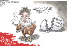 DOMESTIC TERRORISM by Pat Bagley