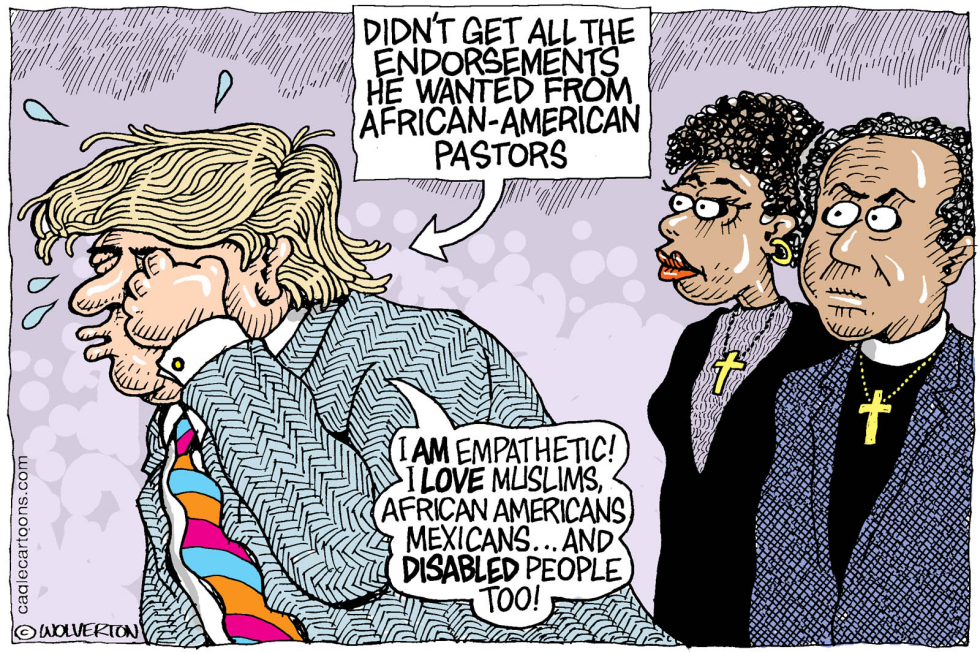  TRUMP AND BLACK PASTOR ENDORSEMENTS by Wolverton