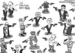 GUERRA CONTRA ISIS by Pat Bagley