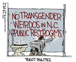 LOCAL NC  MCCRORY'S TOILET POLITICS by John Cole