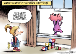 HACKED TOYS by Nate Beeler