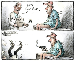 GUN DEBATE by Adam Zyglis