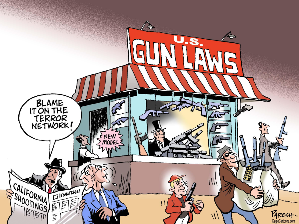  US GUN LAWS by Paresh Nath