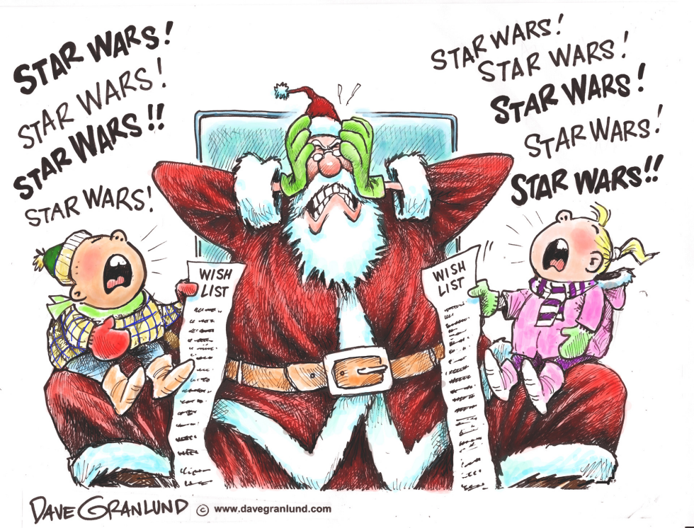  CHRISTMAS WISH LISTS by Dave Granlund