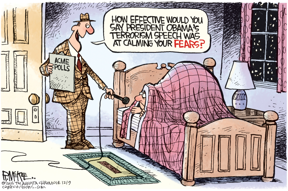  TERROR SPEECH by Rick McKee