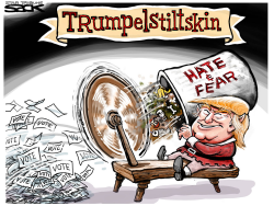 TRUMPELSTILT by Steve Sack