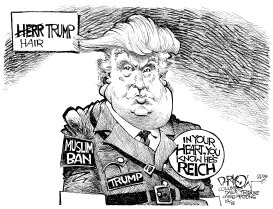 TRUMP MUSLIM BAN by John Darkow