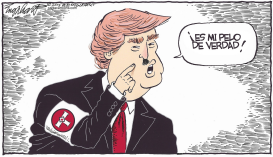 DONALD TRUMP  by Bob Englehart