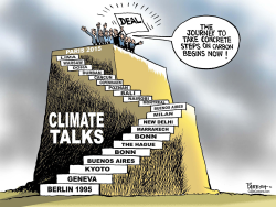 CLIMATE DEAL IN PARIS by Paresh Nath