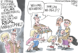 REAL AMERICANS by Pat Bagley