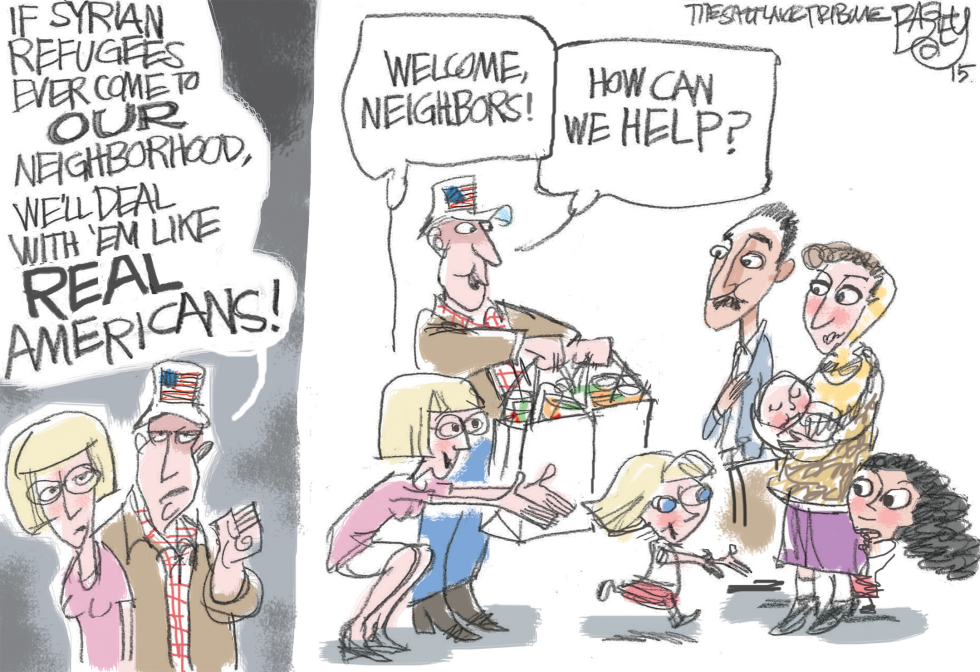  REAL AMERICANS by Pat Bagley