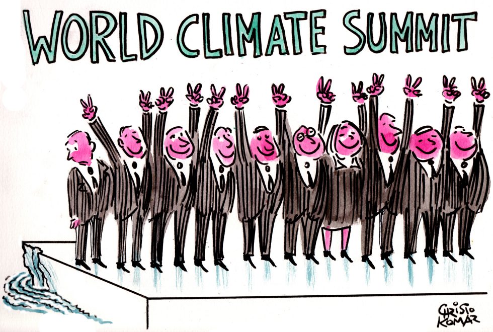  WORLD CLIMATE SUMMIT by Christo Komarnitski