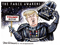 TRUMP STAR WARS by Dave Granlund